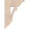 Ekena Millwork Westlake Traditional Smooth Bracket w/ Offset Brace, Douglas Fir, 7 1/2"W x 18"D x 26"H BKT0806X18X26WTL01SDF - alternate 4